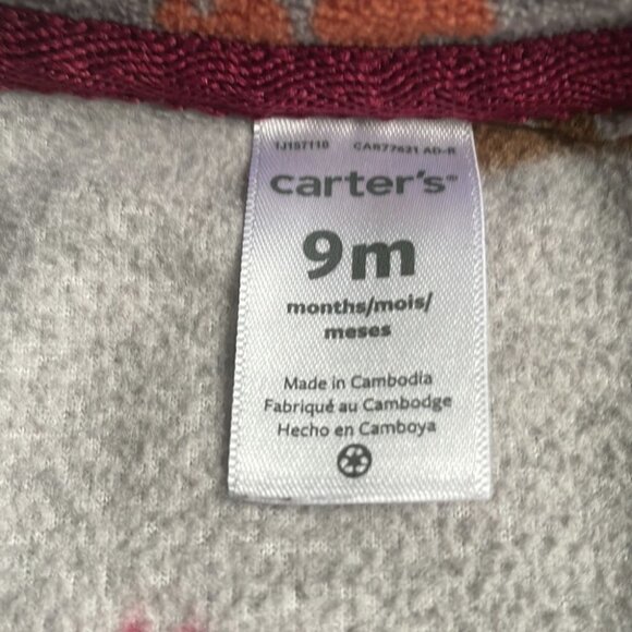 carter’s Fleece One Piece - Picture 5 of 7